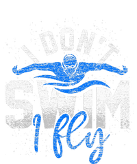 I Dont Swim I Fly Swim Practice Kids Hoodie