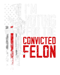 Trump 2024 Convicted Felon IM Voting Convicted Felon 2024 Softstyle Adult Sport Polo