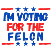 IM Voting For The Felon 2024 Trump Convict 34 Counts Usa Softstyle CVC T-Shirt