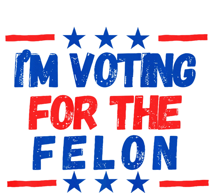 IM Voting For The Felon 2024 Trump Convict 34 Counts Usa Softstyle CVC T-Shirt