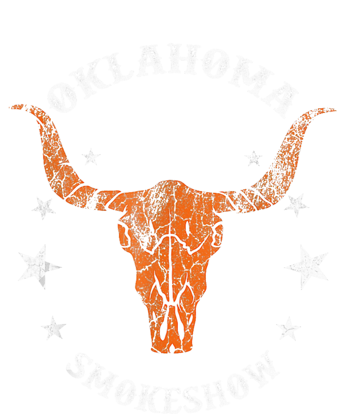 Boho Bull Skull Cow Oklahoma Smokeshow Western Country Kids Hoodie