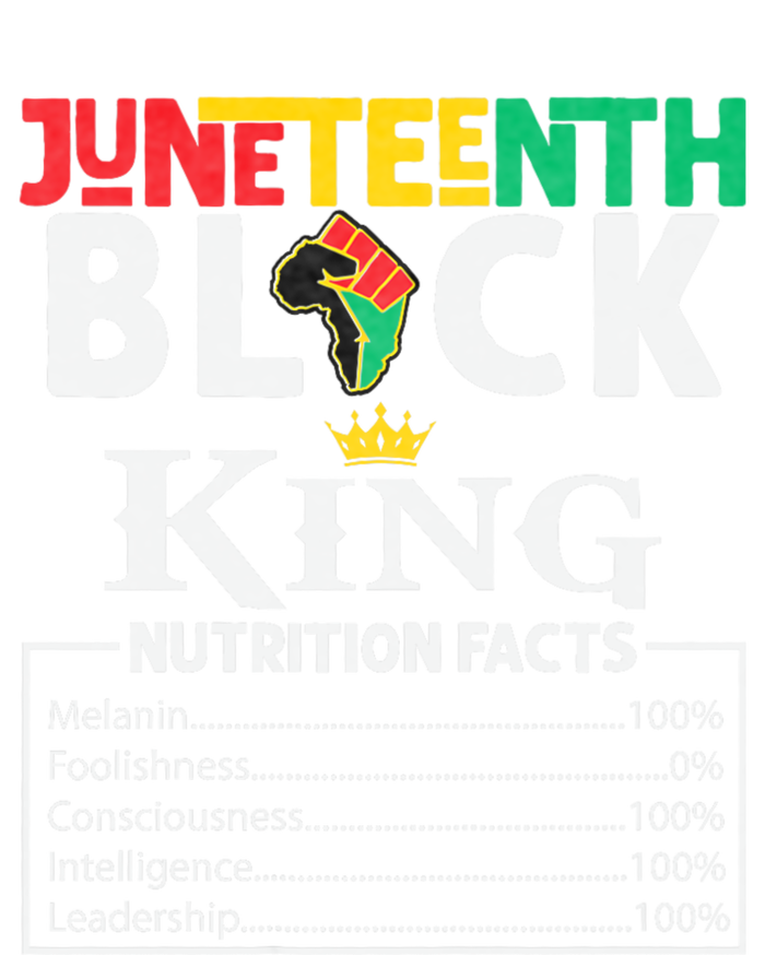 Juneteenth Black King Nutritional Facts Freedom Day Black History Month Dream Performance Sprint T-Shirt