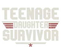 Teenage Daughter Survivor Vintage Dad Mom FatherS Day Gift T-Shirt