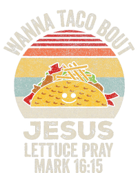 Vintage Retro Wanna Taco Bout Jesus Tote Bag