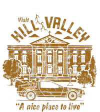 Visit Hill Valley A Nice Place To Live Mesh Reversible Basketball Jersey Tank