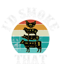 Bbq Party Smoker Chef Dad ID Smoke That Yupoong Adult 5-Panel Trucker Hat