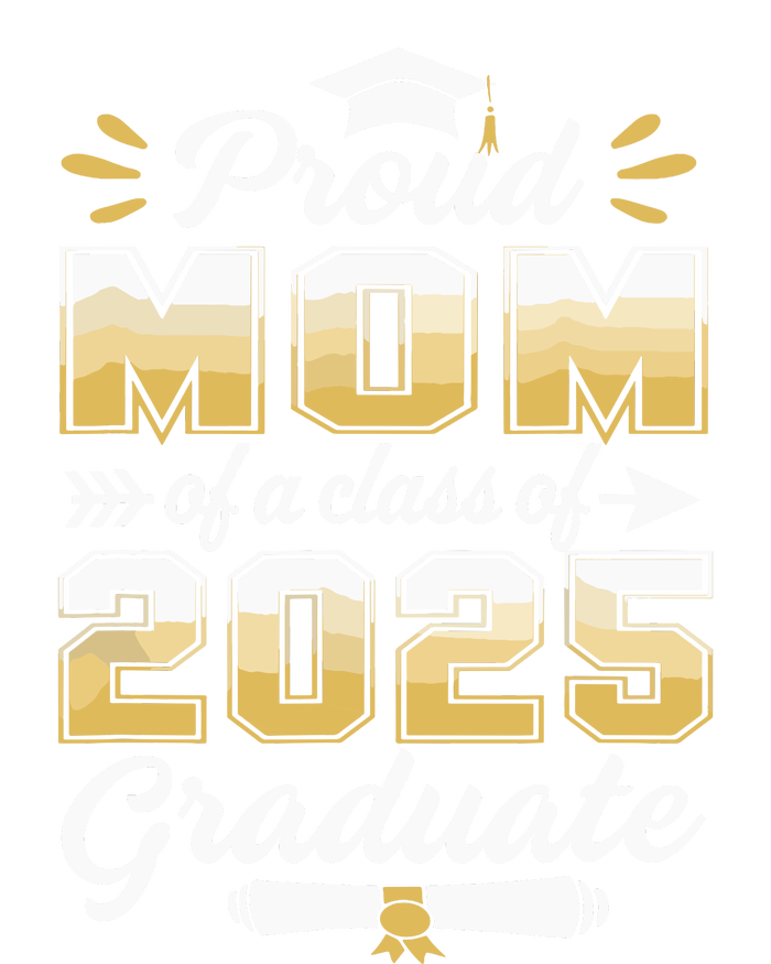 Proud Mom Of A Class Of 2025 Heart Graduate Senior 2025 Women’s Perfect Tri Rocker Tank