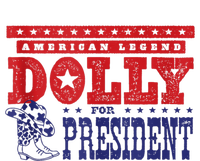 Dolly For President Personalized Dolly First Name America 2024 Garment-Dyed Sweatshirt