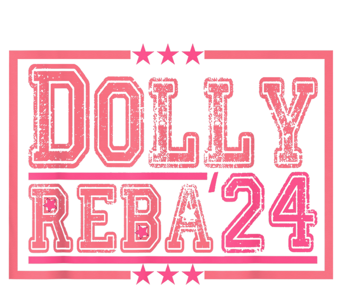 Dolly And Reba For President Pink 2024 Ladies Essential Flowy Tank