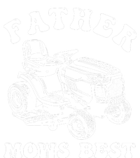 Father Mows Best Lawn Care Dad Mowing Gardener Fathers Day T-Shirt