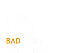 Bold Butch: Bleach Blonde Bad Built Body Gift Tie-Dye Long Sleeve Shirt