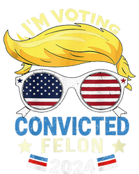 I Am Voting Convicted Felon 2024 Trump 2024 Cooling Performance Crew T-Shirt