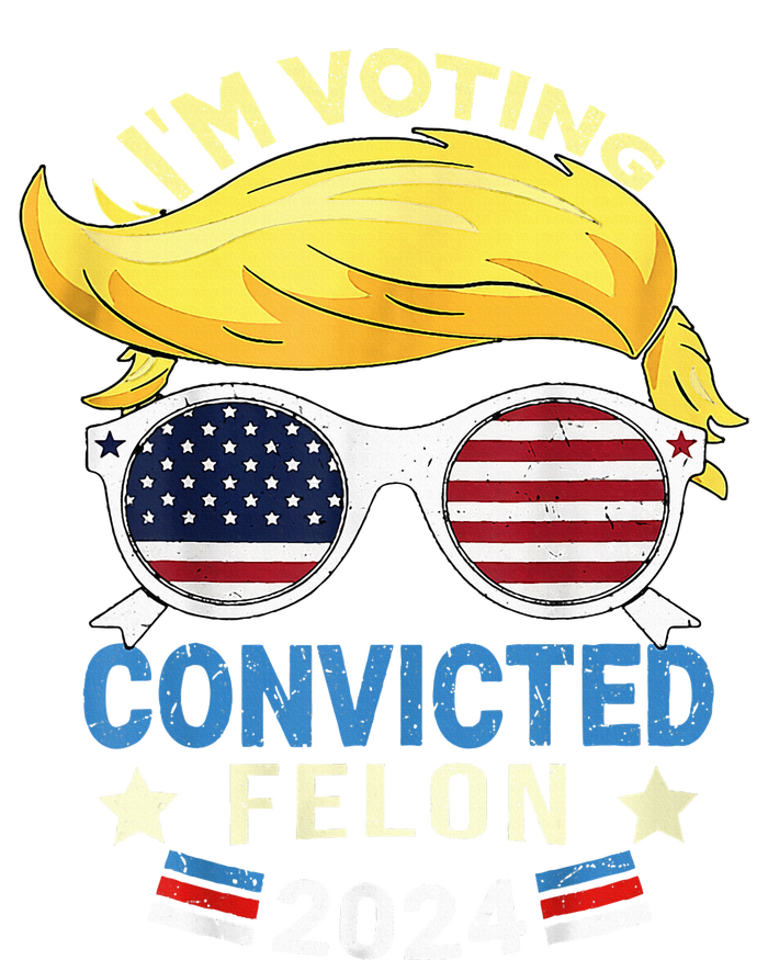 I Am Voting Convicted Felon 2024 Trump 2024 Cooling Performance Crew T-Shirt