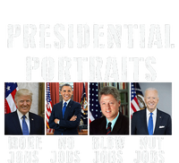 Presidential Portraits Trump More Jobs Obama No Jobs Bush Kids Tie-Dye T-Shirt