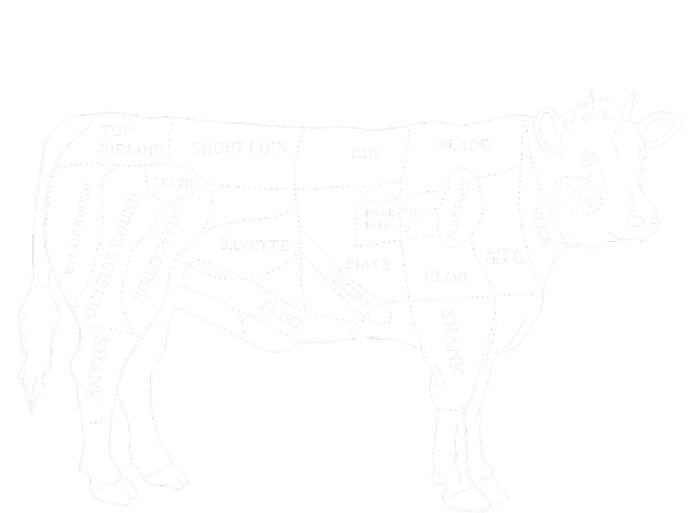 Cow Butcher Beef Cuts Diagram Eat Beef Butcher Cut Chart Legacy Cool Fit Booney Bucket Hat