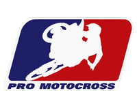 Motocross Pro Gift For Wo Blue & Red Dirt Bike Tank Top