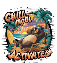 Chill Mode Activated Funny Grizzly Bear Vacay Vibes Only Gift Toddler Sweatshirt