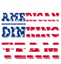 American Dinking Team Dink Pickleball Lovers Us Flag Gift 16 in Basic Backpack