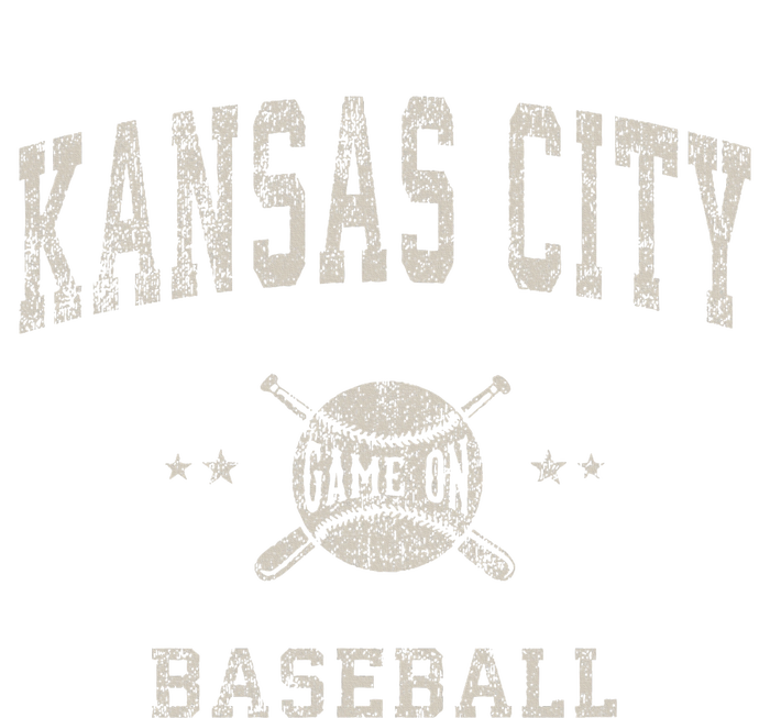 Kansas City Vintage Baseball Throwback Softstyle Adult Sport Polo