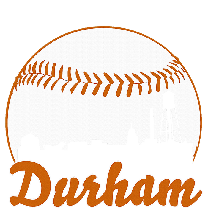 Durham Baseball Skyline North Carolina Tie-Dye T-Shirt