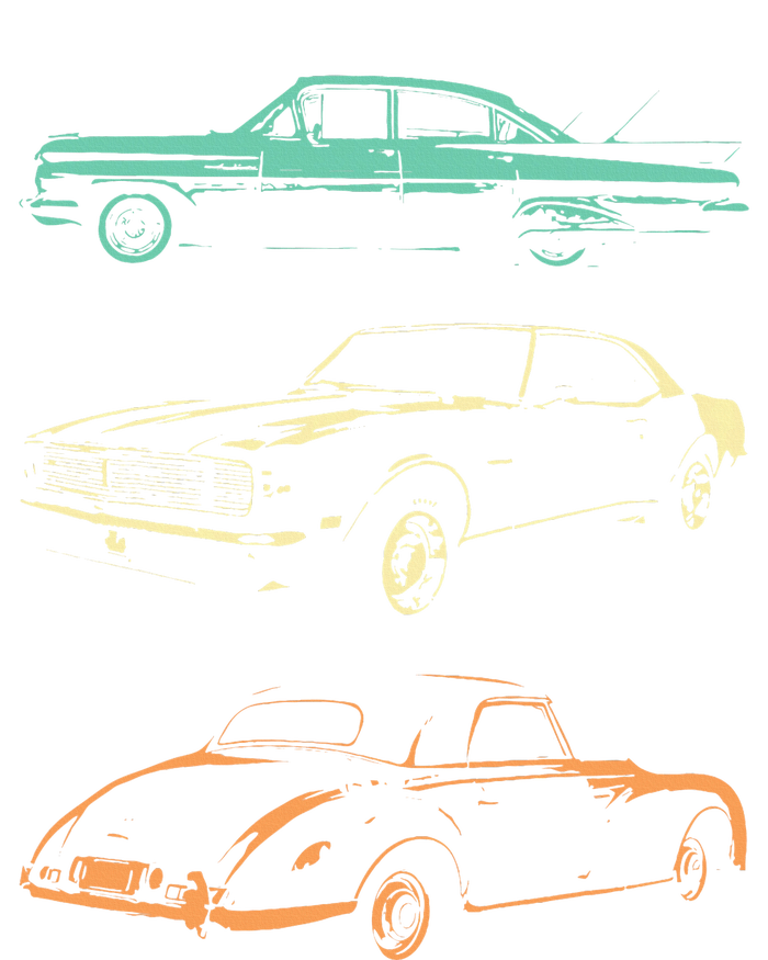 Vintage Cars 80s & 90s Retro Cooling Performance Crew T-Shirt