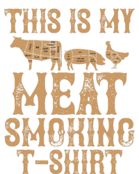 This Is My Meat Smoking Bbq Vintage Women's Perfect Tri Tunic Long Sleeve Shirt