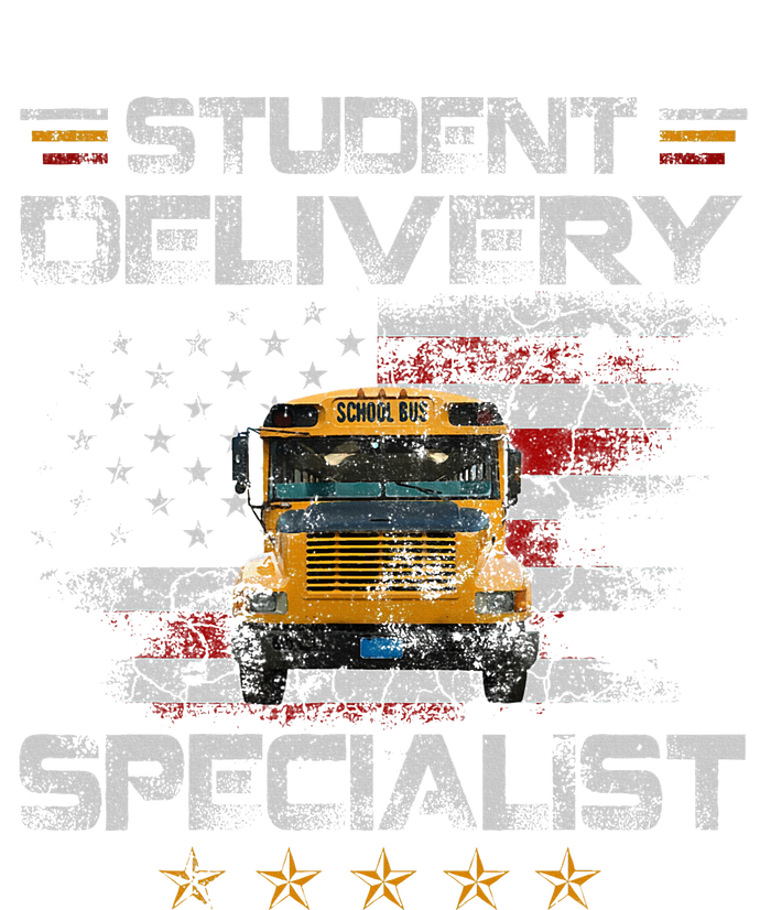 Student Delivery Specialist Funny School Bus Driver USA-Made Doggie Bandana