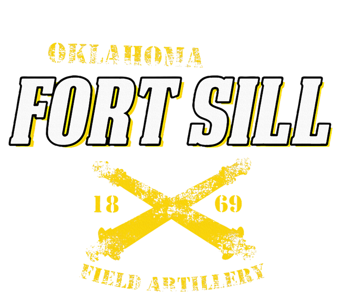 Oklahoma Fort Sill 1869 Field Artillery V-Neck T-Shirt