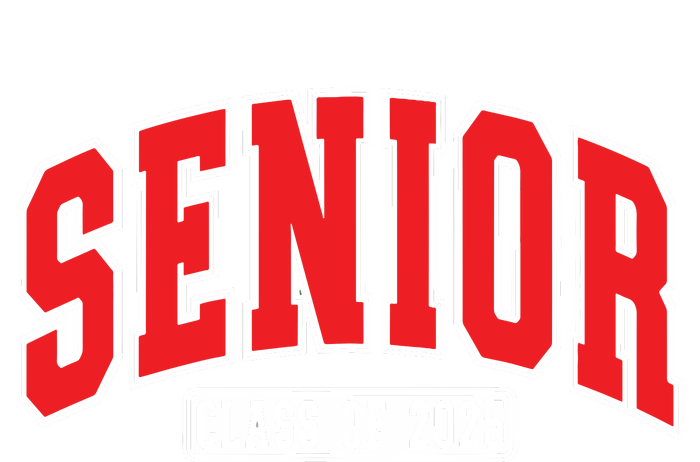 Senior Class Of 2025 High School Year College Graduation Red T-Shirt