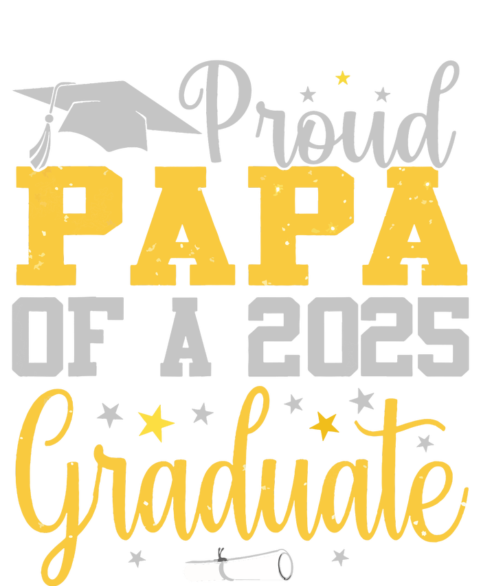 Proud Papa Of A 2025 Graduate Class Senior Graduation Sweatshirt Cinch Pack Bag