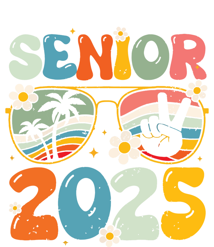 Retro Senior 2025 Back To School Class Of 2025 Graduation T-Shirt