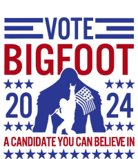 Vote For Bigfoot 2024 Funny Sasquatch Presidential Election Adult ChromaSoft Performance T-Shirt