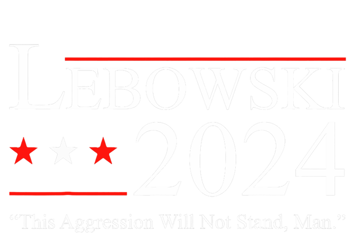 Funny Political Name Lebowski Political Election Vote 2024 Funny Striped Beanie with Solid Band