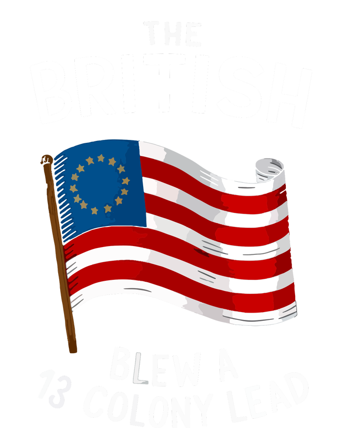 The British Blew 13 Colony Lead American Patriot Baseball Poster