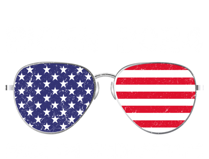 Biden Free On Wednesdays Anti Trump Us Flag Vintage Great Gift T-Shirt