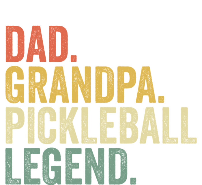 Dad Grandpa Pickleball Legend Funny Fathers Day Gift T-Shirt