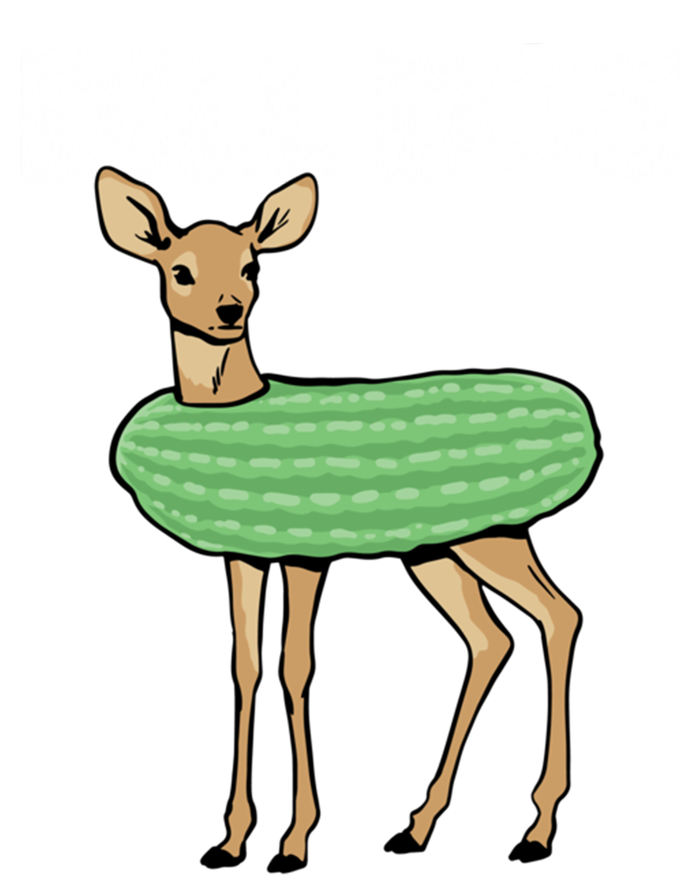 Dill Doe Deer Redneck Pickle Animal Hunter Lover Pickles Great Gift Women's T-Shirt