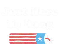 Just Here To Bang 4th Of July Usa American Flag Kids Sweatshirt