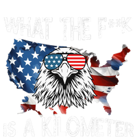 Wtf What The Fuck Is A Kilometer George Washington July 4th Funny Design T-Shirt