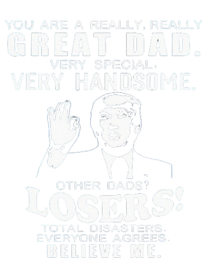 Vintage You Are A Great Great Dad Support Trump FatherS Day Premium T-Shirt