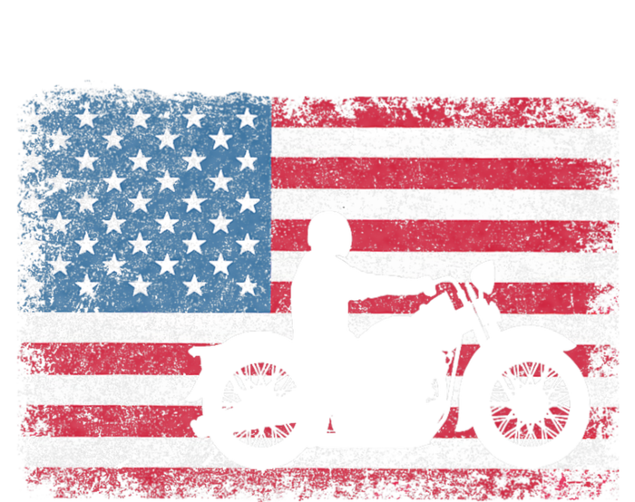 American Flag Biker Motorcycle Usa Flag 4th Of July T-Shirt