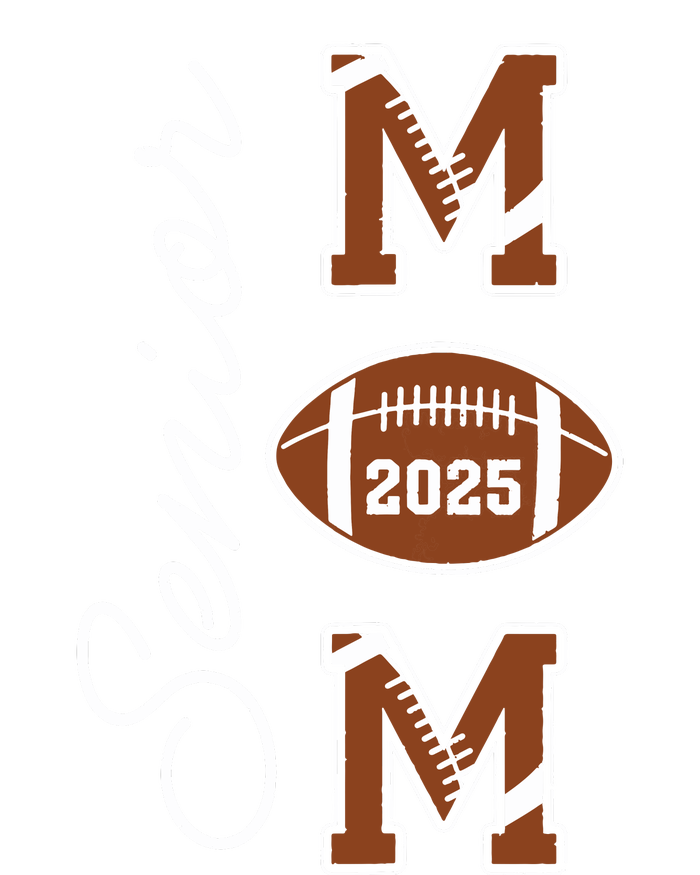 Senior Mom 2025 Football Mommy Class Of 2025 Graduation T-Shirt