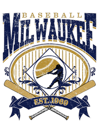 Vintage Retro Milwaukee Baseball Sustainable Beanie