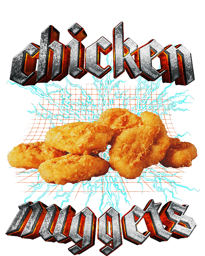 Chicken Nuggets Heavy Metal Hardcore Music Women's T-Shirt