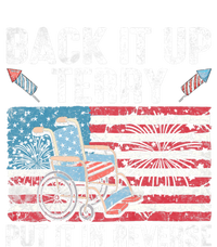 Back It Up Terry Put It In Reverse Firework Flag 4th Of July T-Shirt