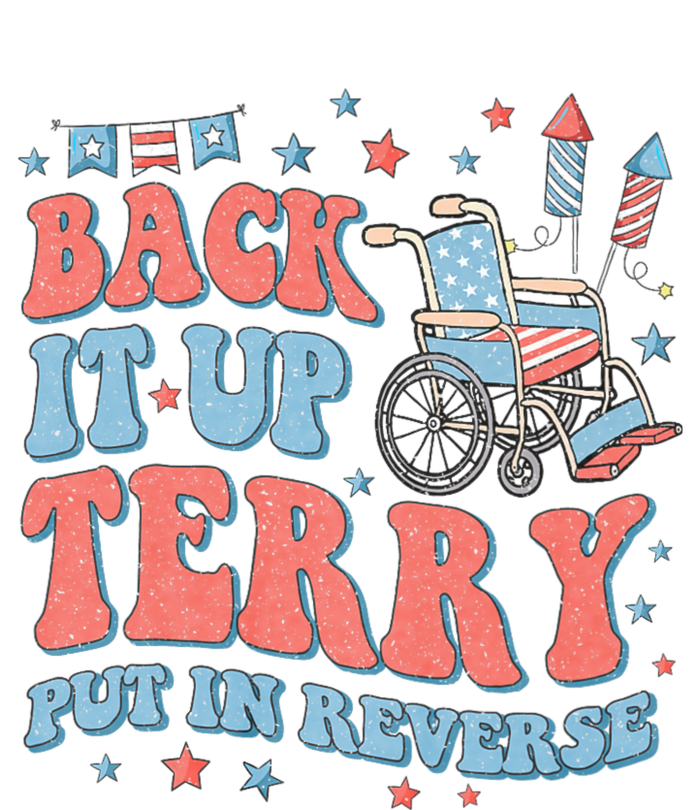 Groovy Back Up Terry Put It In Reverse Firework 4th Of July T-Shirt