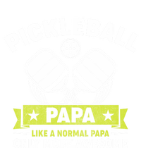 FatherS Day Pickleball Papa Like A Normal Papa Pickleball Gift Sustainable Beanie