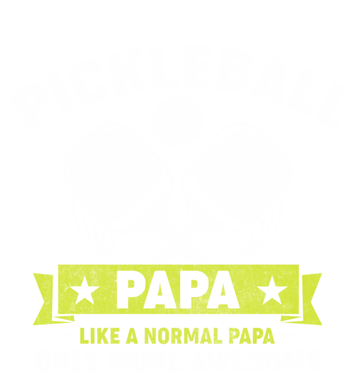 FatherS Day Pickleball Papa Like A Normal Papa Pickleball Gift Sustainable Beanie