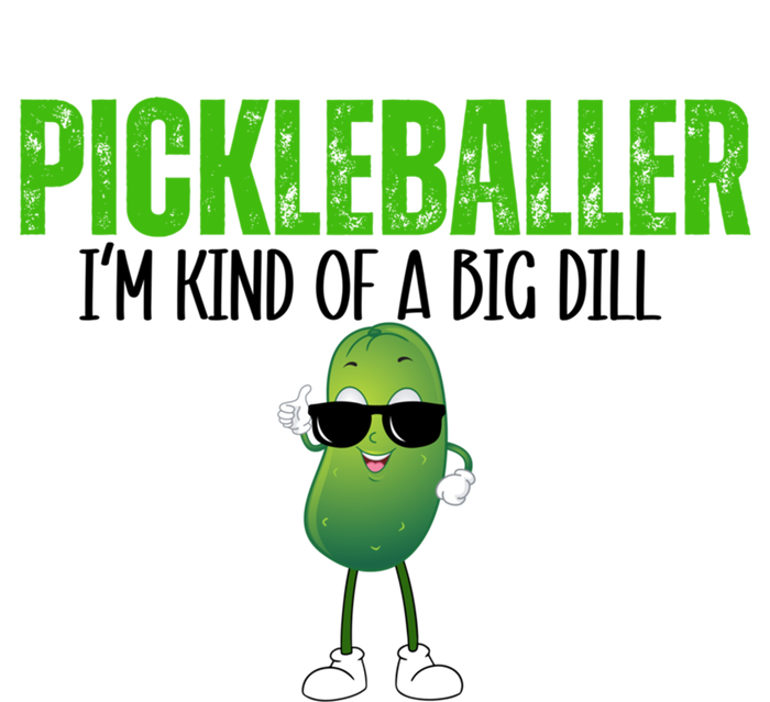 Funny Pickleballer IM Kind Of A Big Dill Pickleball Lover Funny Gift Sustainable Beanie