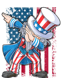 Dabbing Uncle Sam 4th Of July Usa Flag T-Shirt